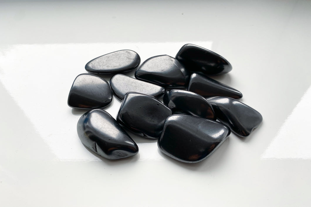 Shungite Pellets Tumbled Stones 170 gr. (0.37 Ib) For massage and meditation Elite Shungite Karelian Masters