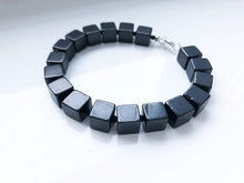 Load image into Gallery viewer, Shungite Bracelet Cube Beads Shungite Bracelets Karelian Masters
