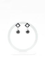 Load image into Gallery viewer, Shungite Earrings Shungite Earrings Karelian Masters
