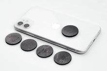Load image into Gallery viewer, Shungite Sticker Plate fo Phone 1,18 inch. Set of 5 pcs. Shungite Plates Karelian Masters
