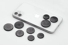 Load image into Gallery viewer, Shungite Sticker Plate for Phone. Set of 9 pcs. Shungite Plates Karelian Masters
