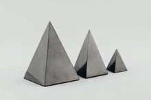 Load image into Gallery viewer, Shungite High Pyramid 5.5 inch. Polished Shungite Pyramids Karelian Masters
