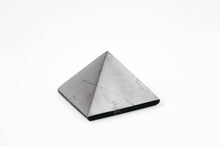 Load image into Gallery viewer, Shungite Pyramid 1.57 inch. Set of 8 pcs. Shungite Pyramids Karelian Masters
