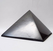 Load image into Gallery viewer, Shungite Pyramid 7,84 inch | 200 mm Shungite Pyramids Karelian Masters
