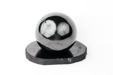 Shungite Sphere Ball 50 mm (1.97 inches) Shungite Sphere Karelian Masters