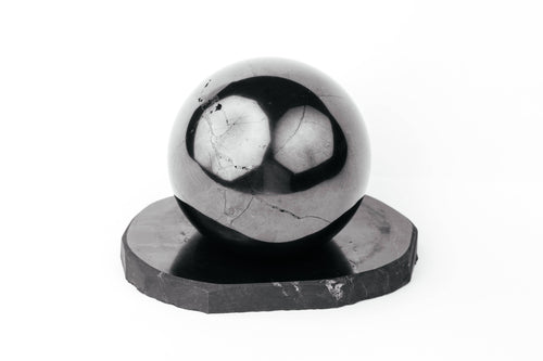 Shungite Sphere Ball 60 mm (2.36 inches) Shungite Sphere Karelian Masters