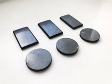 Load image into Gallery viewer, Shungite Sticker Plate for Phone. Set of 6 pcs. Karelian Masters
